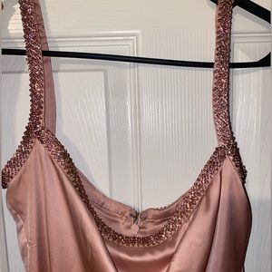 House of CB silk slip dress